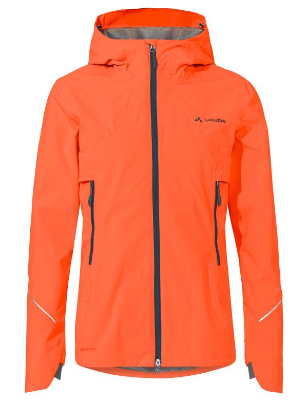 VAUDE Women's Yaras 3in1 Jacket neon orange/blue Gr&ouml;&szlig; 36