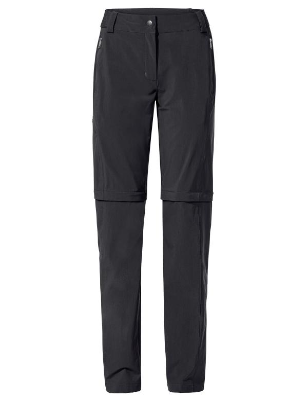 VAUDE Women's Farley Stretch ZO T-Zip Pants II black Gr&ouml;&szlig; 46-Short