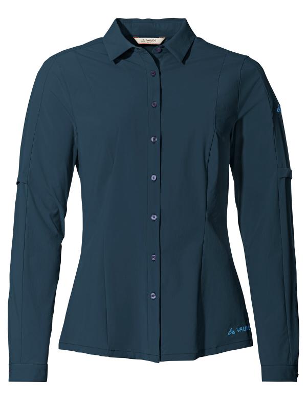 VAUDE Women's Farley Stretch Shirt dark sea Gr&ouml;&szlig; 36