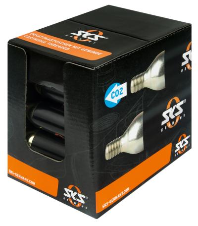 SKS CO2 Kartusche f&uuml;r AIRGUN und AIRBUSTER schwarz  Produktbild 1