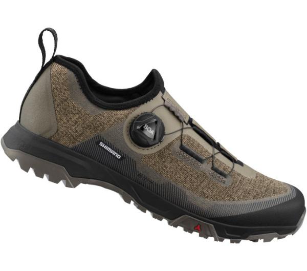 SHIMANO SHIMANO Fahrradschuhe ET701W Damen MTB FLATPEDAL Gr&ouml;&szlig;e 43 Braun