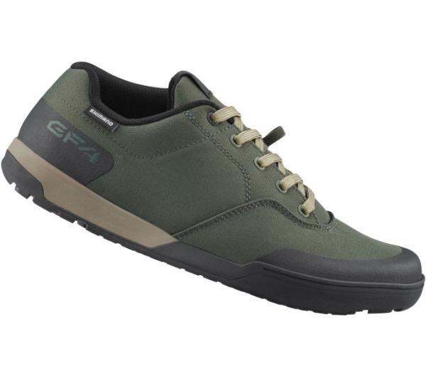 SHIMANO SHIMANO Fahrradschuhe GF400 Herren/Damen MTB FLATPEDAL Gr&ouml;&szlig;e 38 Gr&uuml;n