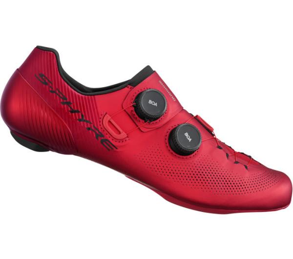 SHIMANO SHIMANO Fahrradschuhe RC903 Damen/Herren Road SPD-SL Gr&ouml;&szlig;e 45 breit Rot
