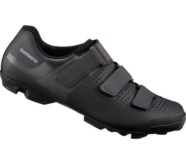 SHIMANO SHIMANO Fahrradschuhe XC100 Herren/Damen MTB SPD Gr&ouml;&szlig;e 42 Schwarz