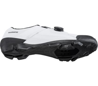 SHIMANO SHIMANO Fahrradschuhe XC300 Herren/Damen MTB SPD Gr&ouml;&szlig;e 47 Wei&szlig; Produktbild 3