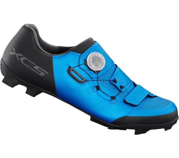 SHIMANO SHIMANO Fahrradschuhe XC502 Herren/Damen MTB SPD Gr&ouml;&szlig;e 47 Blau