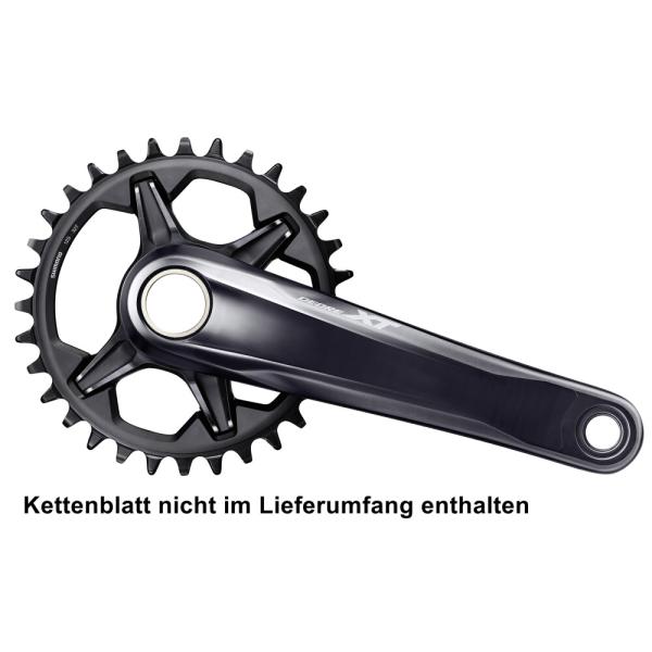 SHIMANO Kurbelgarnitur DEORE XT FC-M8130-1 12-fach 175 mm ohne Kettenblatt