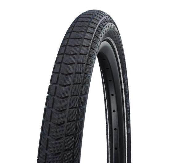 Schwalbe SCHWALBE DRAHTREIFEN SUPER MOTO-X   DD 62-584 Schwarz/Reflex