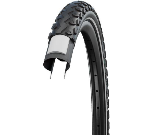 Schwalbe SCHWALBE DRAHTREIFEN LAND CRUISER PLUS    50-622 Schwarz/Reflex