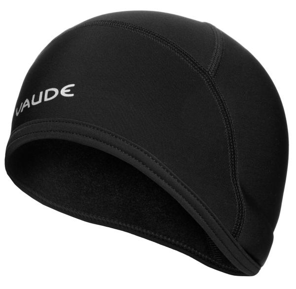 VAUDE Bike Warm Cap black/white Größ S
