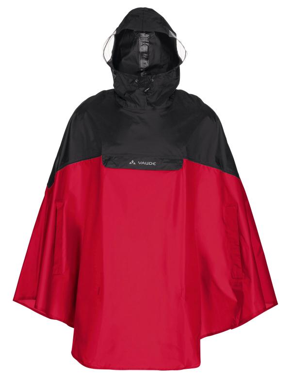 VAUDE Covero Poncho II indian red Gr&ouml;&szlig; L