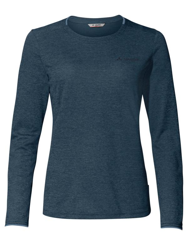 VAUDE Women's Essential LS T-Shirt dark sea uni Größ 44