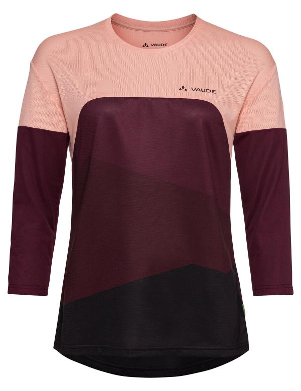 VAUDE Women's Moab LS T-Shirt V soft rose Gr&ouml;&szlig; 38