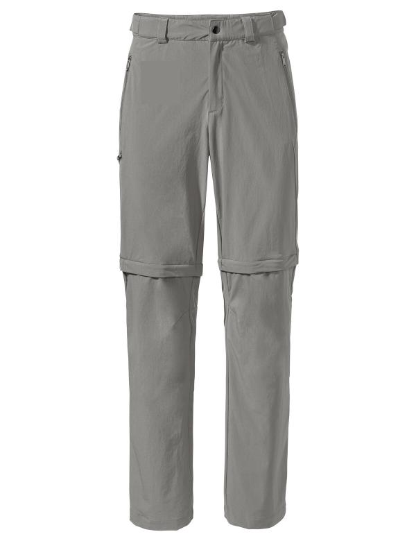 VAUDE Men's Farley Stretch T-Zip Pants III stone grey Gr&ouml;&szlig; 50-Short