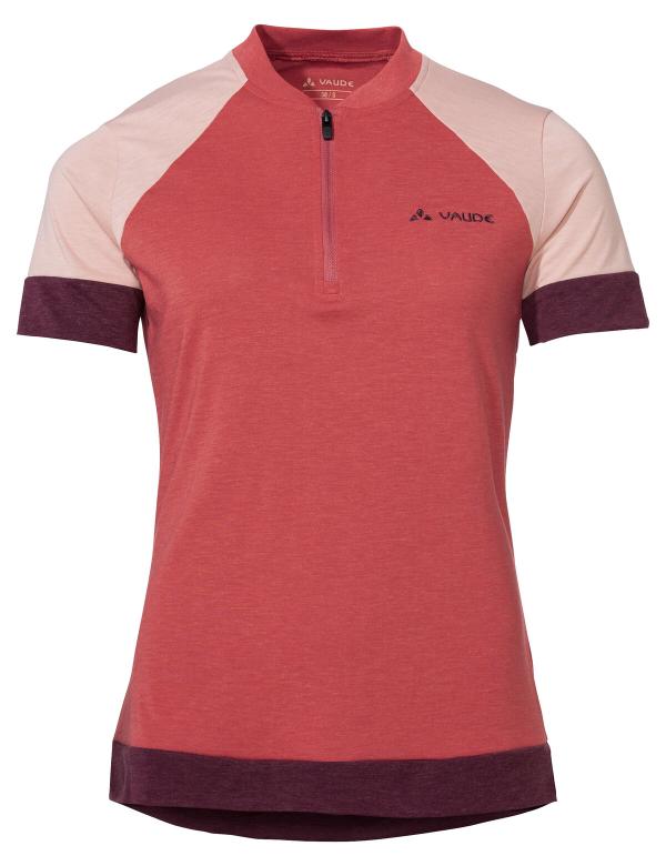 VAUDE Women's Altissimo Q-Zip Shirt brick Größ 42