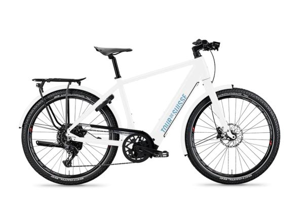 Tour de Suisse BROADWAY 25 km/h Urban MY26 Diamant Weiss Glanz