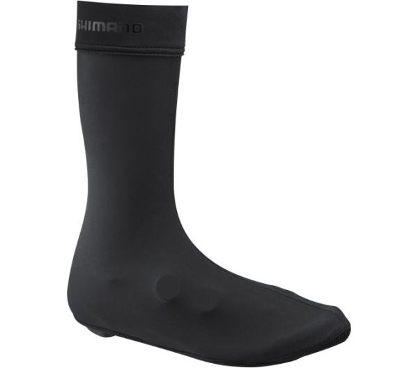 SHIMANO DUAL RAIN SHOE COVER BLACK (M (SHOE SIZE 40-41))