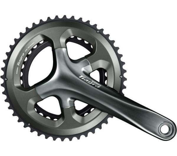 SHIMANO Kurbelgarnitur TIAGRA FC-4700 10-fach 172,5 mm 48-34 Z&auml;hne Grau