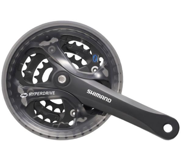 SHIMANO Kurbelgarnitur ACERA FC-M361 7-fach/8-fach 170 mm 48-38-28 Z&auml;hne