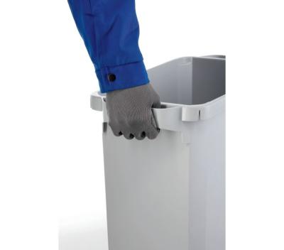 LISTA Abfallbeh&auml;lter 60 L, 590 x 600 x 282 mm (B x H x T), 60 L, Schwarz Produktbild 1