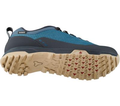 SHIMANO SHIMANO Fahrradschuhe ET501 Herren/Damen MTB FLATPEDAL Größe 42 Blau Produktbild 3