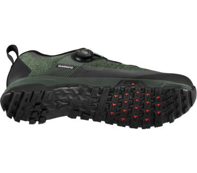 SHIMANO SHIMANO Fahrradschuhe ET701 Herren/Damen MTB FLATPEDAL Größe 38 Grün Produktbild 3