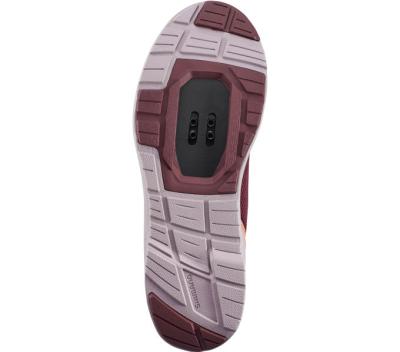SHIMANO SHIMANO Fahrradschuhe EX300 Damen Touring SPD Größe 43 Damenleisten Rot Produktbild 2