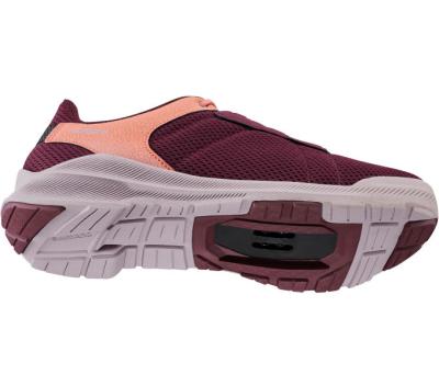 SHIMANO SHIMANO Fahrradschuhe EX300 Damen Touring SPD Größe 43 Damenleisten Rot Produktbild 3