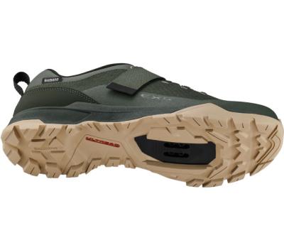 SHIMANO SHIMANO Fahrradschuhe EX500 Herren/Damen Touring SPD Größe 45 Grün Produktbild 3