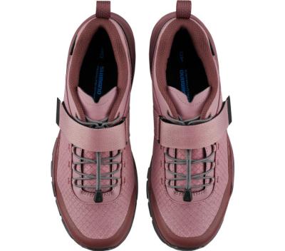 SHIMANO SHIMANO Fahrradschuhe EX500W Damen Touring SPD Größe 38 Damenleisten Rot Produktbild 1