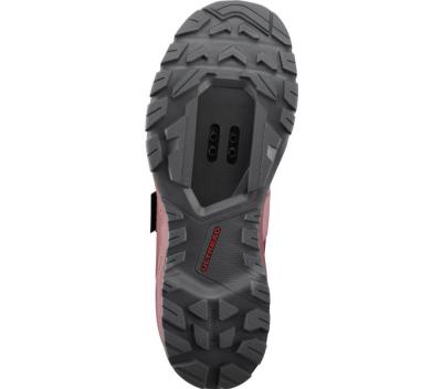 SHIMANO SHIMANO Fahrradschuhe EX500W Damen Touring SPD Größe 38 Damenleisten Rot Produktbild 2