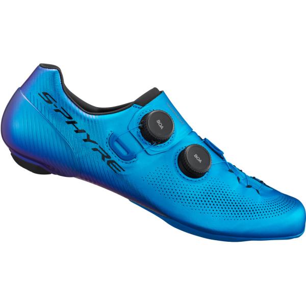 SHIMANO SHIMANO Fahrradschuhe RC903 Damen/Herren Road SPD-SL Gr&ouml;&szlig;e 42 breit Blau