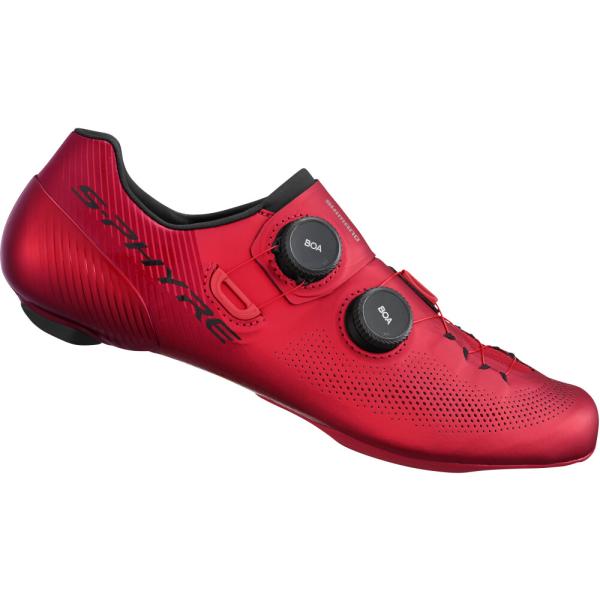 SHIMANO SHIMANO Fahrradschuhe RC903 Damen/Herren Road SPD-SL Gr&ouml;&szlig;e 42 breit Rot