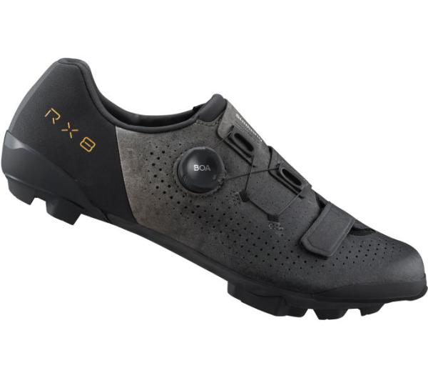 SHIMANO SHIMANO Fahrradschuhe RX801 Herren/Damen Gravel SPD Größe 46 Schwarz