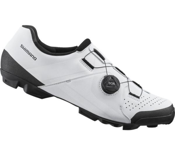 SHIMANO SHIMANO Fahrradschuhe XC300 Herren/Damen MTB SPD Gr&ouml;&szlig;e 44 breit Wei&szlig;