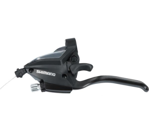 SHIMANO Schalt-/Bremshebel ST-EF500 2-fach Links Schwarz 4 Finger