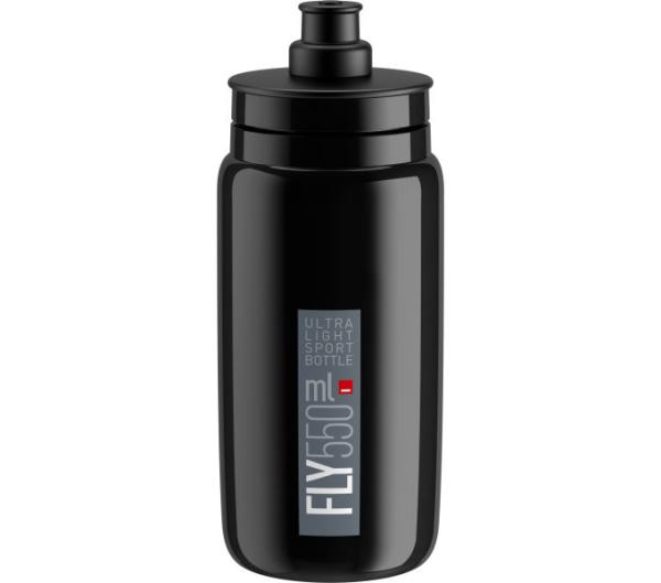 ELITE ELITE Trinkflasche Fly Schwarz-Grau 550 ml