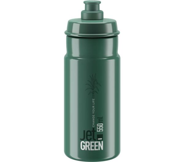 ELITE ELITE Trinkflasche Jet Green Dunkelgr&uuml;n 550 ml