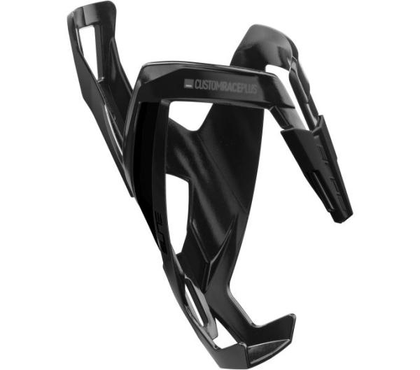 ELITE ELITE Flaschenhalter Custom Race Plus Schwarz/Schwarz Glänzend