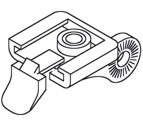 CATEYE CATEYE R&uuml;cklichthalterung Vertikal Adapter 5440990
