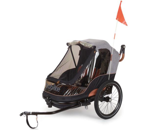 Bobike Bobike Kinderanhänger Trailer Moobe Grey
