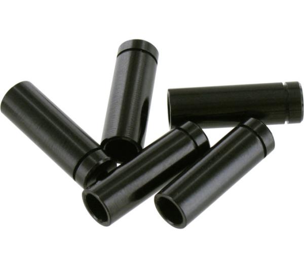 VAR 100 St&uuml;ck. Au&szlig;enh&uuml;llenendkappen FR-01950 Schwarz