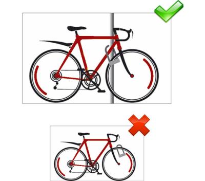 Master Lock B&uuml;gelschloss 8195 Grau 13 mm x 210 mm x 110 mm Schl&uuml;ssel Produktbild 3