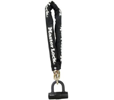 Master Lock Kettenschloss 8234 Schwarz 10 mm x 900 mm Schlüssel Produktbild 1