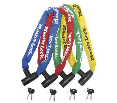 Master Lock Kettenschloss 8391 Blau 8 mm x 900 mm Schlüssel Produktbild 1