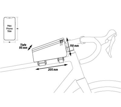 Zéfal Smartphonetasche Console Pack 1,3 l Produktbild 3