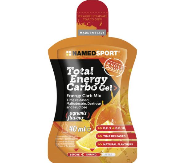 NAMEDSPORT NAMEDSPORT Energie-Gel TOTAL ENERGY CARBO GEL Zitrus 24 x 40 ml