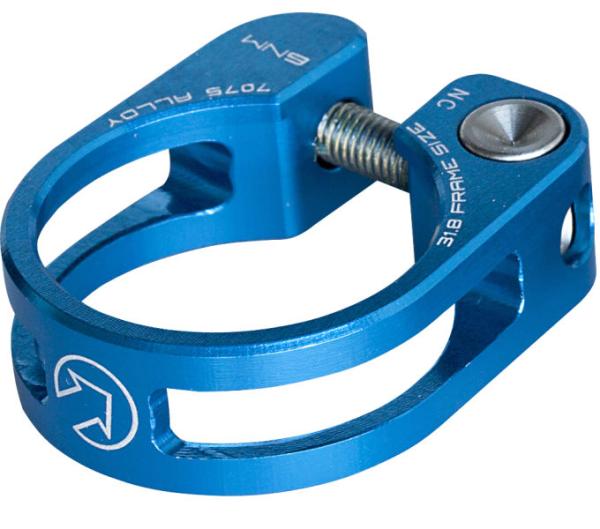 PRO Sattelstützenklemmschelle Performance 28,6 mm Blau