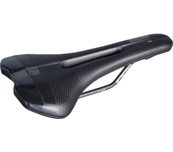PRO Fahrradsattel Griffon Gel 152 mm Schwarz Edelstahl Gestell