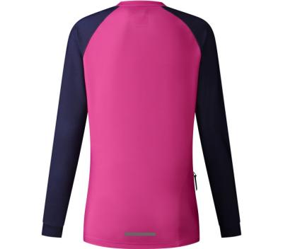 SHIMANO W'S SAIKO  LONG SLEEVES WARM MAGENTA L Produktbild 1